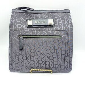Calvin Klein Grey Logo Sport Crossbody Bag NWT
